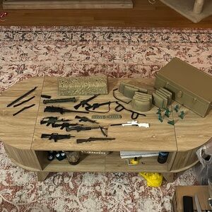 GI Joe Toy Soldier and Weapon Set